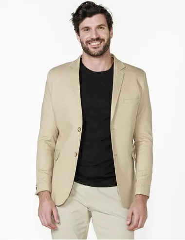 imagem de Blazer Sarja Casual Sand 