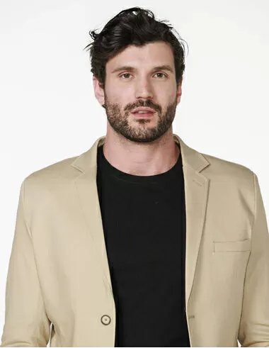 imagem de Blazer Sarja Casual Sand  Areia