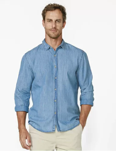 imagem de Camisa Linen Jeans Nerano