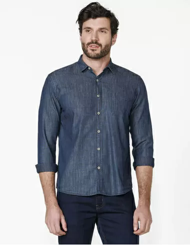 imagem de Camisa Linen Jeans Seiano