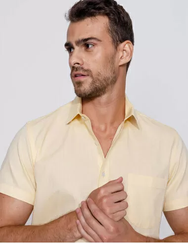 imagem de Camisa Oxford Mykonos II Amarelo