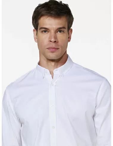 imagem de Camisa Oxford Span Branco