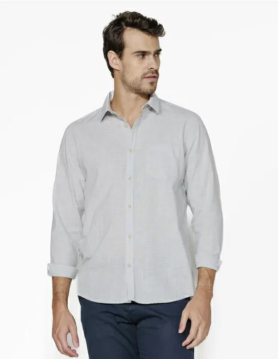 imagem do produto Camisa Slub Chambray