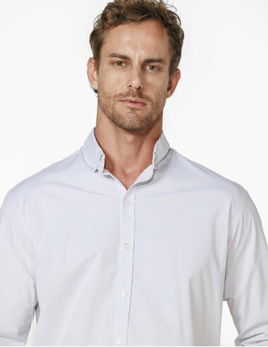 imagem de Camisa Span Ravello Areia/Branco