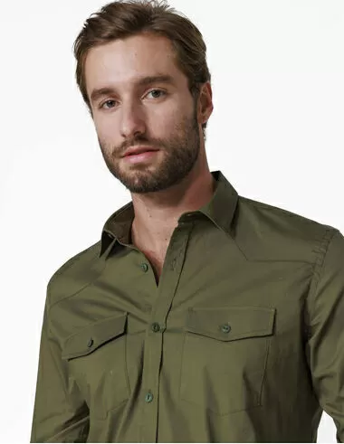 imagem de Camisa Western Dunton  Verde Militar