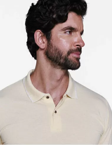 imagem de Polo Piquet Nature Tones  Amarelo