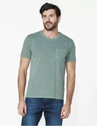 imagem de T-Shirt Malha Crepe Stone