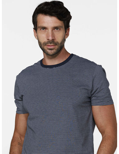 imagem de T-Shirt Navy Stripes Marinho