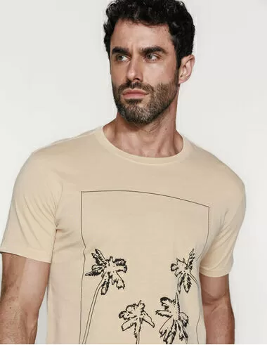 imagem de T-Shirt Palm Frame Kaki