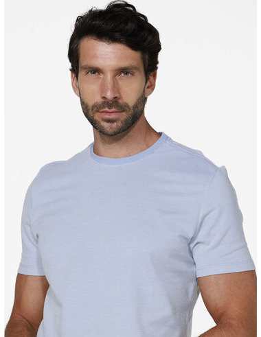 imagem de T-Shirt Piquet Mark Azul Nevoa