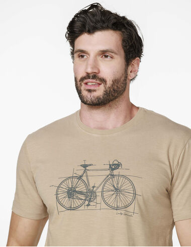 imagem de T-Shirt Silk Bike Kaki