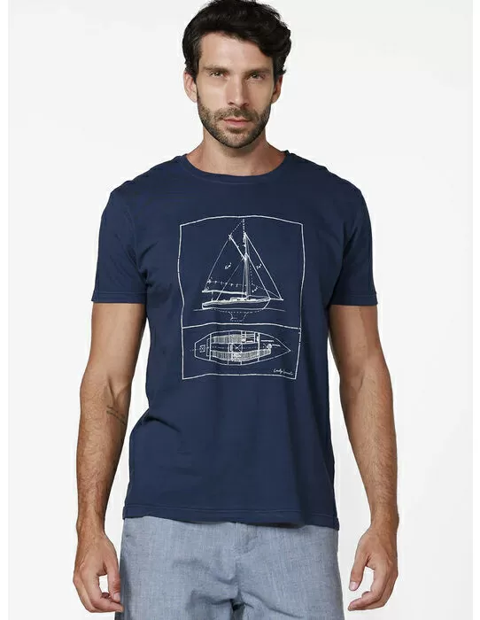 imagem do produto T-Shirt Silk Sailboat