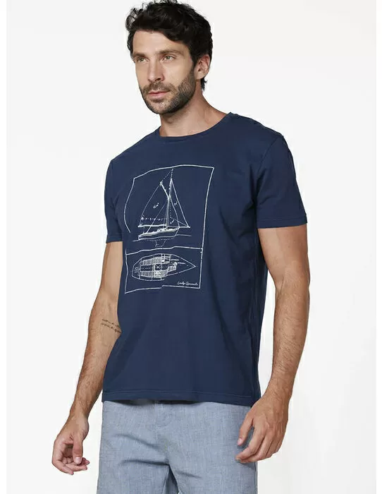 imagem do produto T-Shirt Silk Sailboat